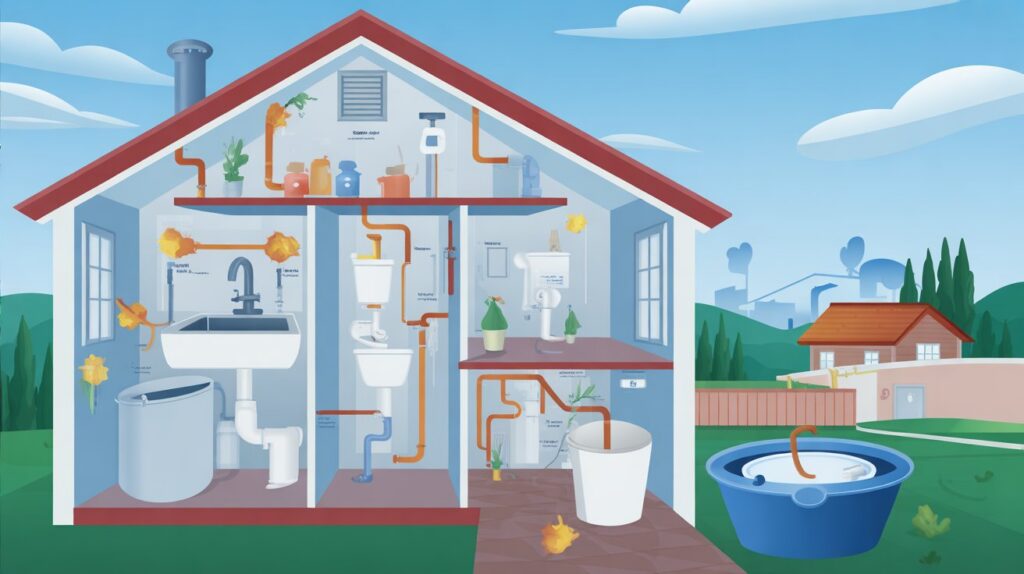 imagem desentupidora em bh infografico de servicos de desentupimento de esgoto residencial
